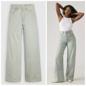 Levi's Cinch Baggy Jeans In On Blast Light Wash Size 30 × 31